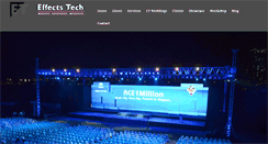 Desktop Screenshot of effectstech.in